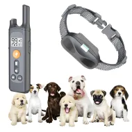 Elektrický výcvikový obojok pre psa RC-K-1337 - vodeodolný, dosah 800 m