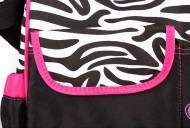Taška pre mamičky - ružová zebra