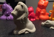 3D formičky malé - mix zvieratiek