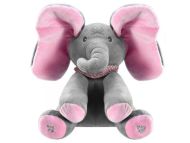 Effly 450 Interaktívne spievajúce plyšové sloníčky - Ružové