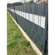 Plotová tieniaca fólia 19 cm x 35 m, 450g/m2, antracit Gardlov 23696
