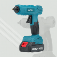ADM 7006 Aku tavná pištoľ 21V + 2 x batéria a 12 tyčiniek