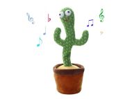 Effly 1971 Tancujúci spievajúci a hovoriaci plyšový kaktus - Dobíjací