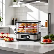 RC-K-2491 Sušička potravín 400 W, 35-70 ° C, 5 poschodí, časovač