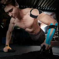 Kinesio Tejp 5 m × 5 cm - Čierna - KINESIOLOGY TAPE