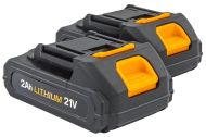 Aku strunová kosačka / vyžínač Powermat PM-PKA-2AHM 21V + 2× batéria