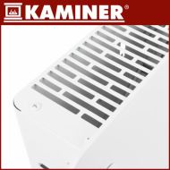 Sklenený elektrický ohrievač KAMINER ZELVA 2500 W – moderné kúrenie s Wi-Fi ovládaním a diaľkovým ov
