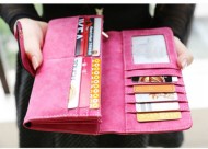 Ružová peňaženka