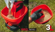 RED TECHNIC RTSAK0097 akumulátorový secí stroj 6V (4x 1,5V AA), nastavitelná šířka