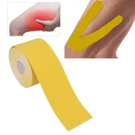 Kinesio Tejp 5 m × 5 cm - Žltá - KINESIOLÓGIA TAPE