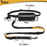 PURLOV 24689 bežecké vodítko s ľadvinkou reflexné 2 m, do 50 kg
