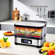 RC-K-2491 Sušička potravín 400 W, 35-70 ° C, 5 poschodí, časovač