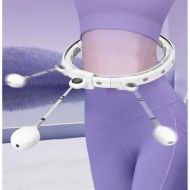 Masážna hula hoop obruč so závažím a digitálnym počítadlom ISO 25254