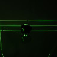 4D 16riadková laserová vodováha BIGSTREN – presný 360° zelený laser