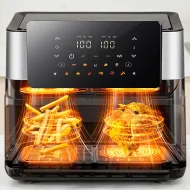Teplovzdušná fritéza Air Fryer RC-K-2367, 8 l, 2000 W, 2 koše