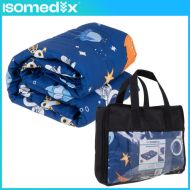 Záťažová prikrývka antistresová pre deti 4 kg, 100 x 150 cm, modrá Isomedix 26897
