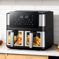 Teplovzdušná fritéza Air Fryer RC-K-2367, 8 l, 2000 W, 2 koše