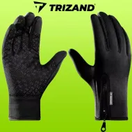 Rukavice pre dotykové displeje, vel. XL čierne Trizand 19903