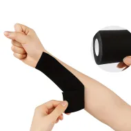 Kinesio Tejp 5 m × 5 cm - Čierna - KINESIOLOGY TAPE