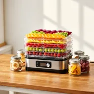 RC-K-2491 Sušička potravín 400 W, 35-70 ° C, 5 poschodí, časovač