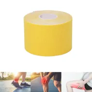 Kinesio Tejp 5 m × 5 cm - Žltá - KINESIOLÓGIA TAPE
