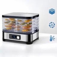 RC-K-2491 Sušička potravín 400 W, 35-70 ° C, 5 poschodí, časovač