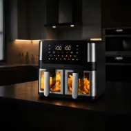 Teplovzdušná fritéza Air Fryer RC-K-2367, 8 l, 2000 W, 2 koše