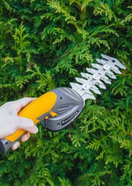 POWERMAT PM-ANTK-7.2T aku nožnice na trávu a kríky 7,2 V + 2 lišty