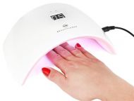 UV Lampa 15 LED 24W Beautylushh + klipy