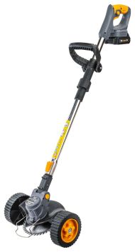 Aku strunová kosačka / vyžínač Powermat PM-PKA-2AHM 21V + 2× batéria