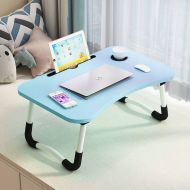 Skladací stolík pod notebook do postele - 60 x 40 cm - Modrý