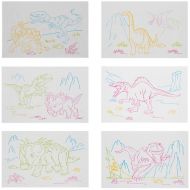 Kresliaca tabuľka s dinosaurami Kruzzel 16949