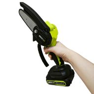 AKU Elektrická ručná pílka BRIXON 21v + Náhradná batéria + Náhradná reťaz