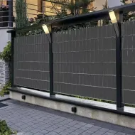 Plotová tieniaca fólia 19 cm x 35 m, 450g/m2, antracit Gardlov 23696
