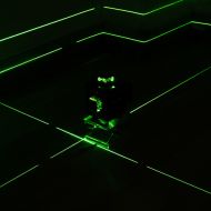 4D 16riadková laserová vodováha BIGSTREN – presný 360° zelený laser