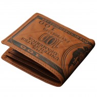 100 Dollars - Hnedá peňaženka