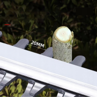 Akumulátorové nožnice na živý plot 52cm s 21V lítiovou batériou - ADM 7007