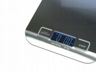 Kuchynská váha nerez do 5kg s podsvietením a LCD