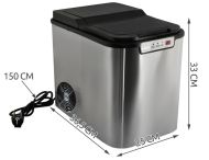 Ruhhy K5537 Výrobník ľadu – 12 kg ľadu za 24 hodín