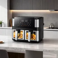 Teplovzdušná fritéza Air Fryer RC-K-2367, 8 l, 2000 W, 2 koše