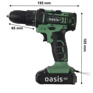OASIS RC-K-2301 aku vŕtačka / skrutkovač 18 V