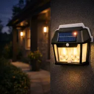RC-K-2204 Solárne LED nástenné svietidlo so senzorom pohybu