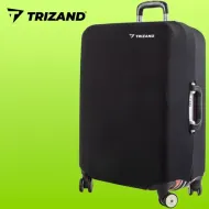 Obal na cestovný kufor L 70 x 50 x 30 cm čierny Trizand 23838