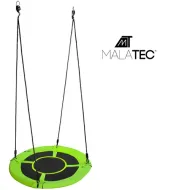 Hojdací kruh hniezdo 100 cm zelený Malatec 23514