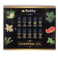 Esenciálny olej - sada 10 ks. 15ml Ruhhy 21938