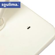 Kozmetické zrkadlo LED, 3x zväčšenie, 600 mAh, krémovo biela LED Soulima 26952