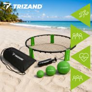 Súprava na mini volejbal Trizand 27554 Roundnet 90 cm s 3 loptičkami a pumpičkou