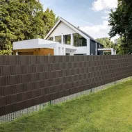 Plotová tieniaca fólia 19 cm x 35 m, 450g/m2, hnedá Gardlov 23702