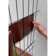Plotová tieniaca fólia 19 cm x 35 m, 450g/m2, hnedá Gardlov 23702