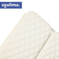 Kozmetické zrkadlo LED, 3x zväčšenie, 600 mAh, krémovo biela LED Soulima 26952